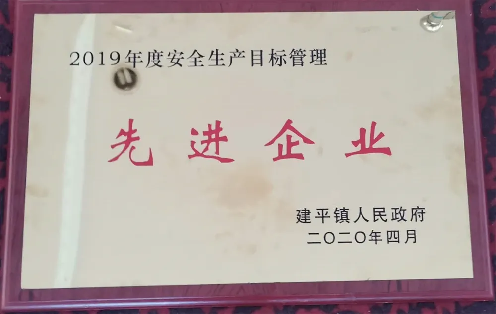 2019年度先进企业